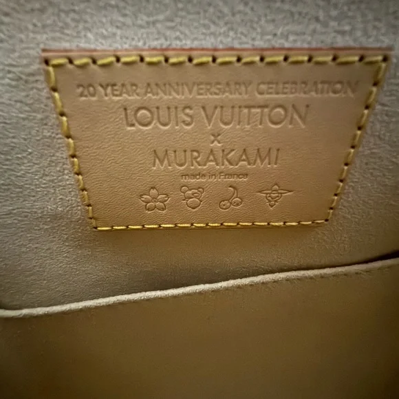 Louis Vuitton Takashi Murakami White Multicolor Speedy Bandoulière 25 - Picture 6 of 13